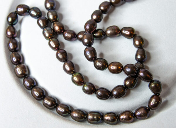 Aubergine Opera Necklace