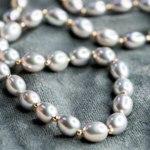 Metallic Gray SSP Necklace